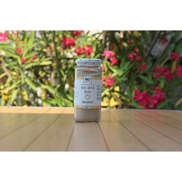 BUĞZ OG Natural Keçi Sütlü Bebek Tarhanası +6 Ay (300 gr)