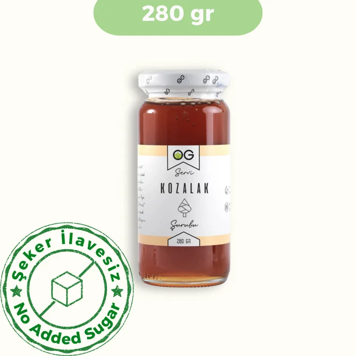 BUĞZ OG Natural Kozalak Şurubu (280 gr) ve Udi Hindi Yağı (50 ml) 2li Set