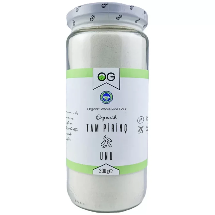 BUĞZ OG Natural Organik Tam Pirinç Unu (300 gr)