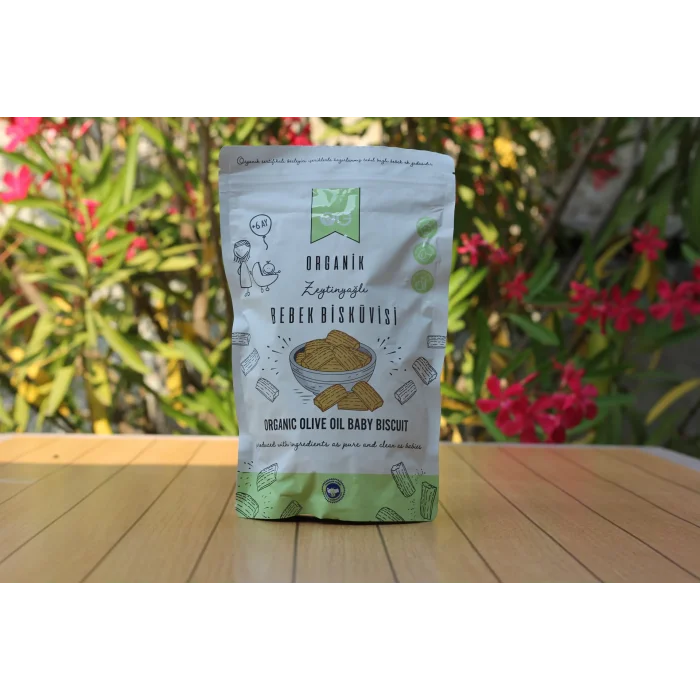 BUĞZ OG Natural Organik Zeytinyağlı Bebek Bisküvisi +6 Ay (300 gr)