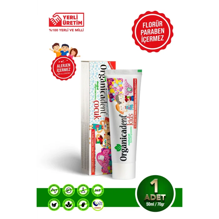 BUĞZ Organicadent Doğal Çocuk Diş Macunu (50 ml)