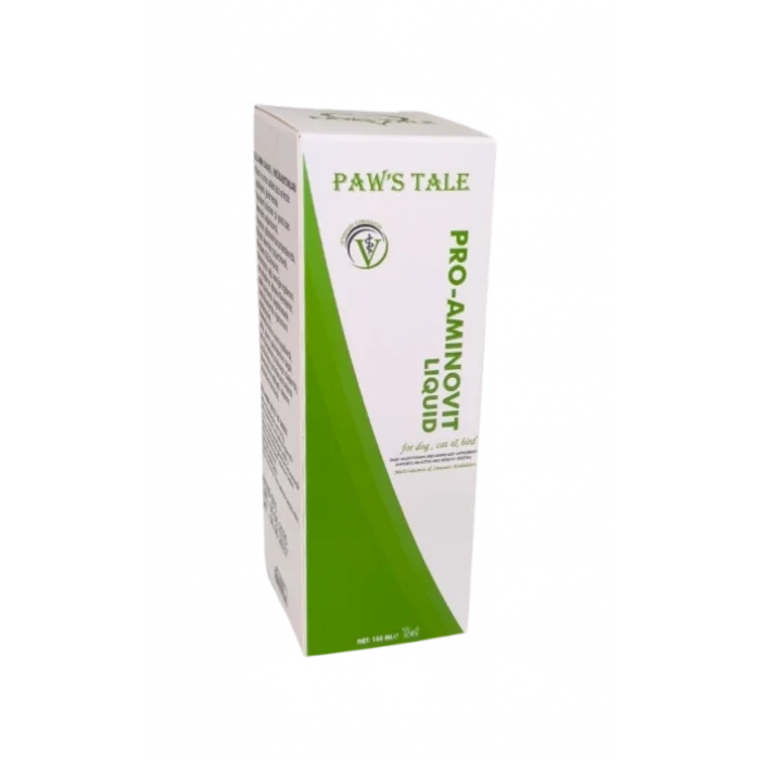 Paws Tale Pro-Aminovit Kedi Köpek Kuş Vitamin + Aminoasit Sıvı Takviye 100 ml