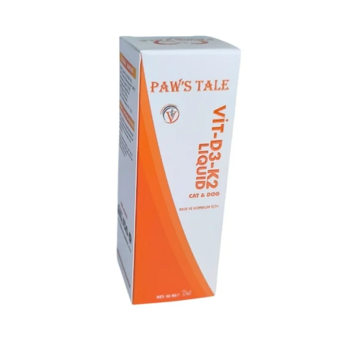 Paws Tale Vitamin D3 - K2 Vitamini Liquid 40 ML