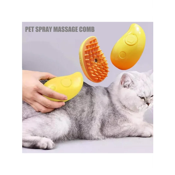 Pet Brush Buharlı Şarjlı Kedi Köpek Yıkama Aparatı