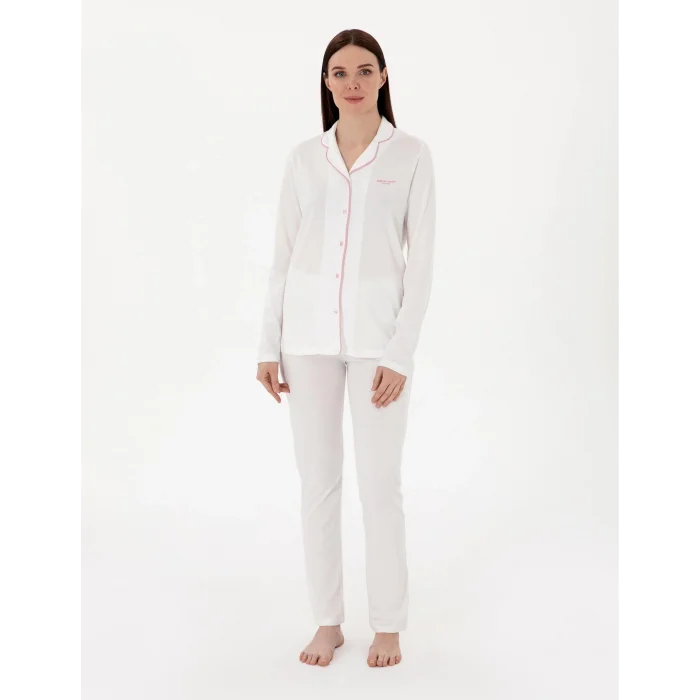 Pıerre Cardın 7717-S Bayan Gömlek Pijama Takımı