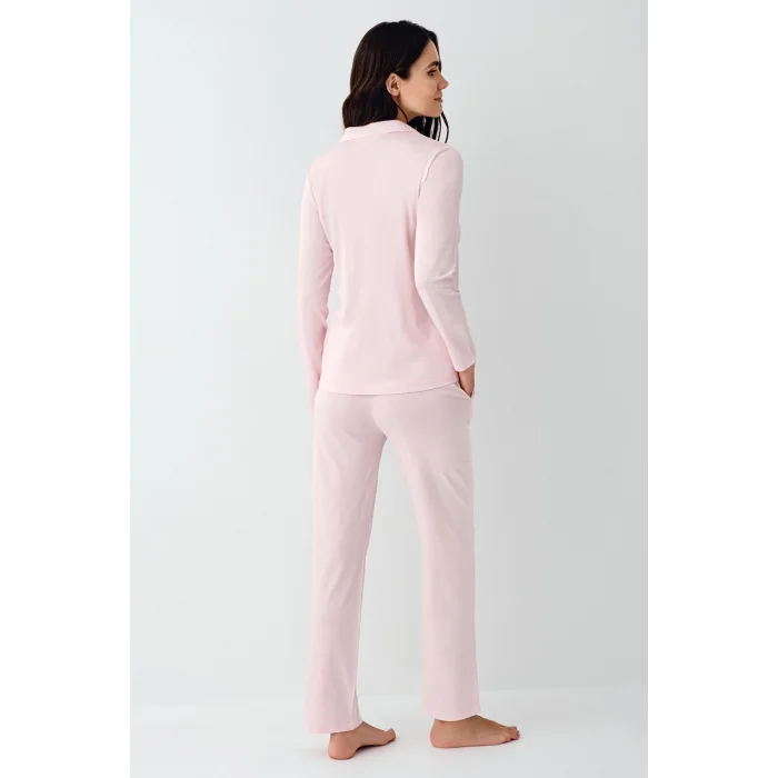 Pierre Cardin 9115-S Kadın Uzun Kol Pijama Takımı