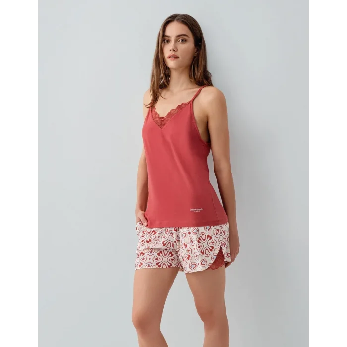 Pierre Cardin 9197-S Askılı Şort Takım