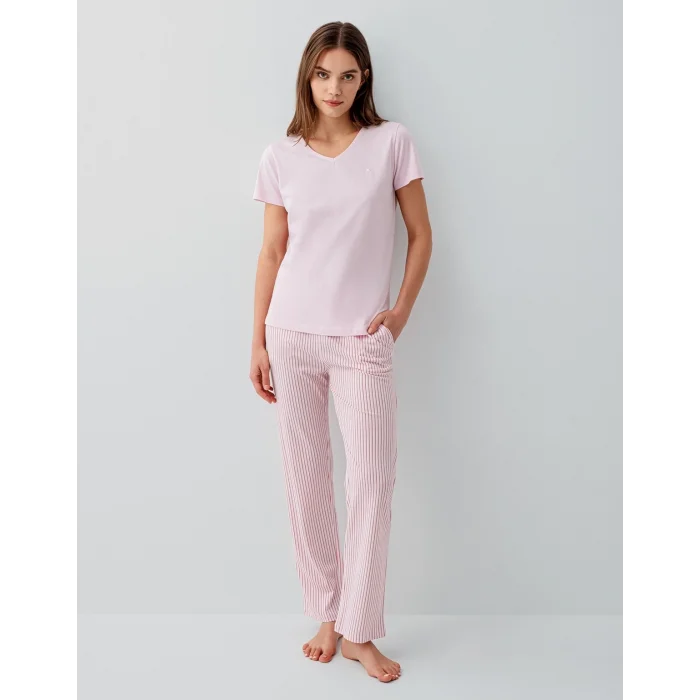 Pierre Cardin 9202-S Kısa Kol Pijama Takımı