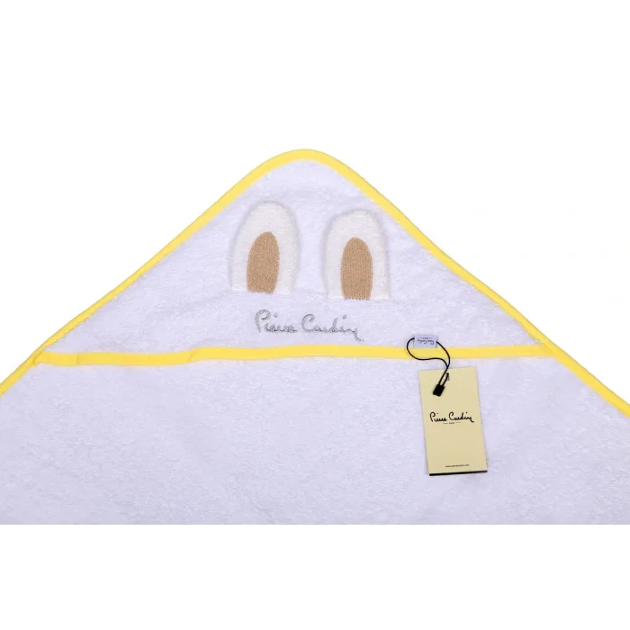 Pierre Cardin Kundak Banyo Havlusu 75x75 cm - Sarı Biyeli