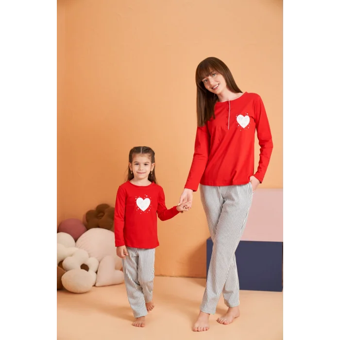 Pjs 28062 Kadın Patlı Pijama Takım
