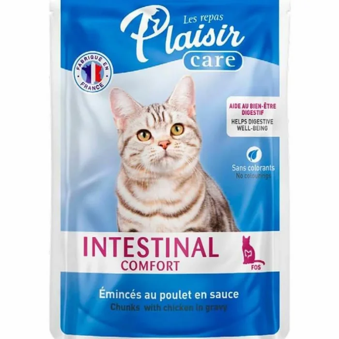 Plaisir Care Intestinal Comfort Yaş Kedi Maması 85 Gr