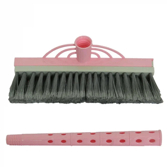 Plastik Fırçalı Saplı Camsil Set Karışık Renk Kod-170