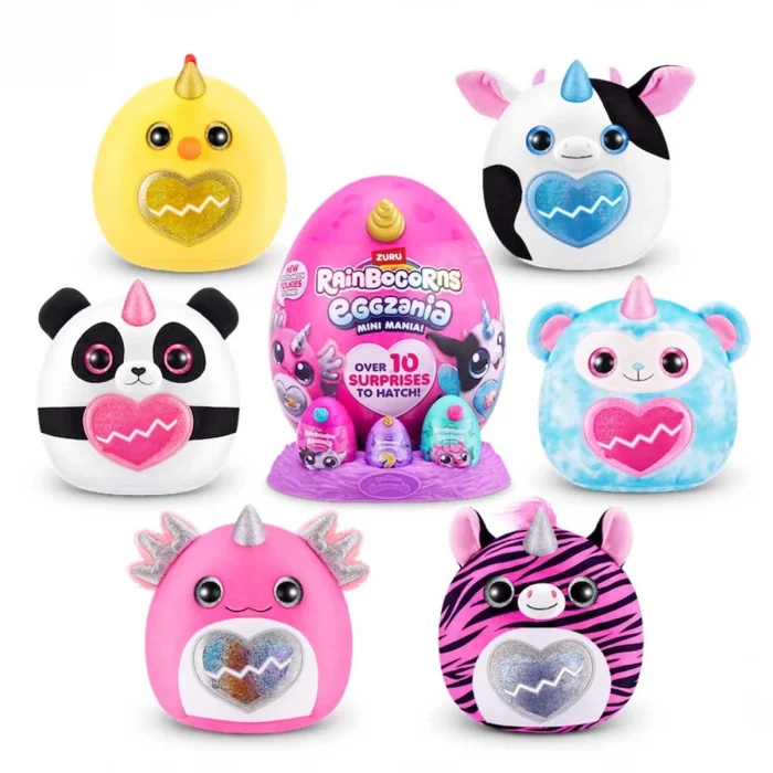 BUĞZ Rainbocorns Mini Eggzania Sürpriz Peluş RAR26000