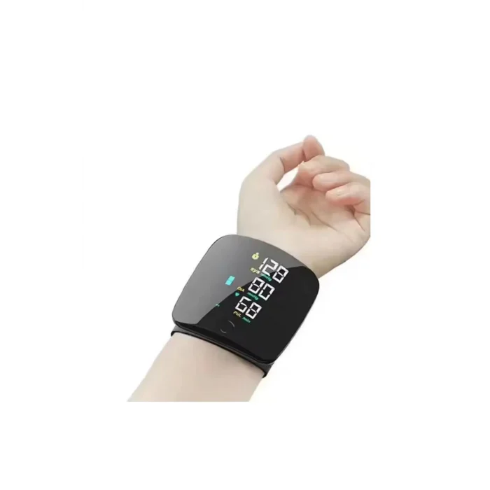Renkli LCD Ekranlı Bilekten Tansiyon Aleti – Taşınabilir ve Kolay Kullanım Tansiyon Aleti