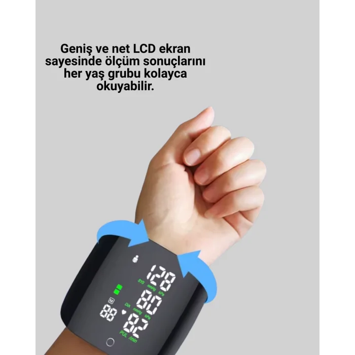 Renkli Risk Göstergeli Tansiyon Aleti