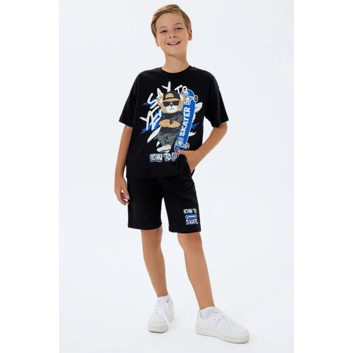 RolyPoly 3733-G Erkek Garson Bermuda Takım