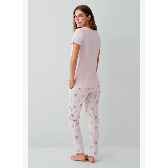 RolyPoly RP3810-S Kadın Kısa Kol Pijama Takımı