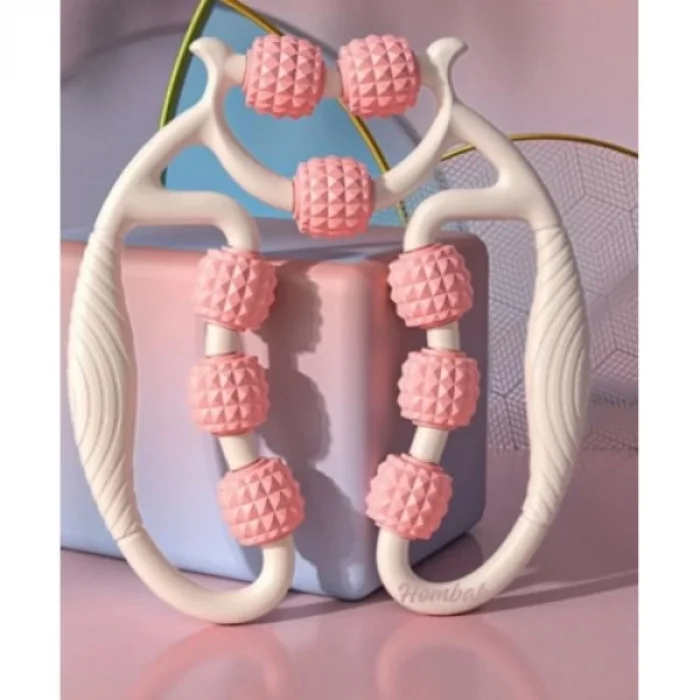 Selülit Masaj Aleti 9 Tekerlekli Lenf Drenaj Rulosu