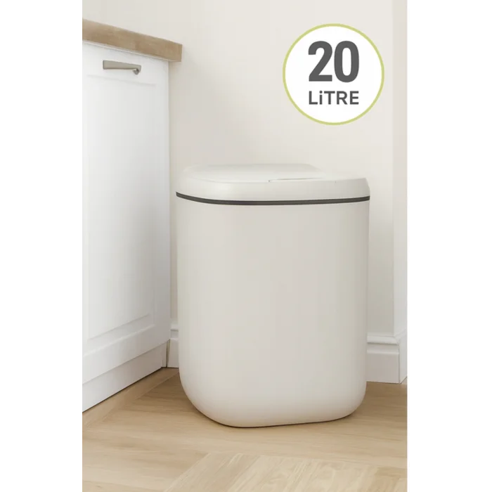 Sensörlü Açıp Kapanan Teknolojik Akıllı Antibakteri Karşıtı Sterilize Çöp Kovası Dört Pilli Set