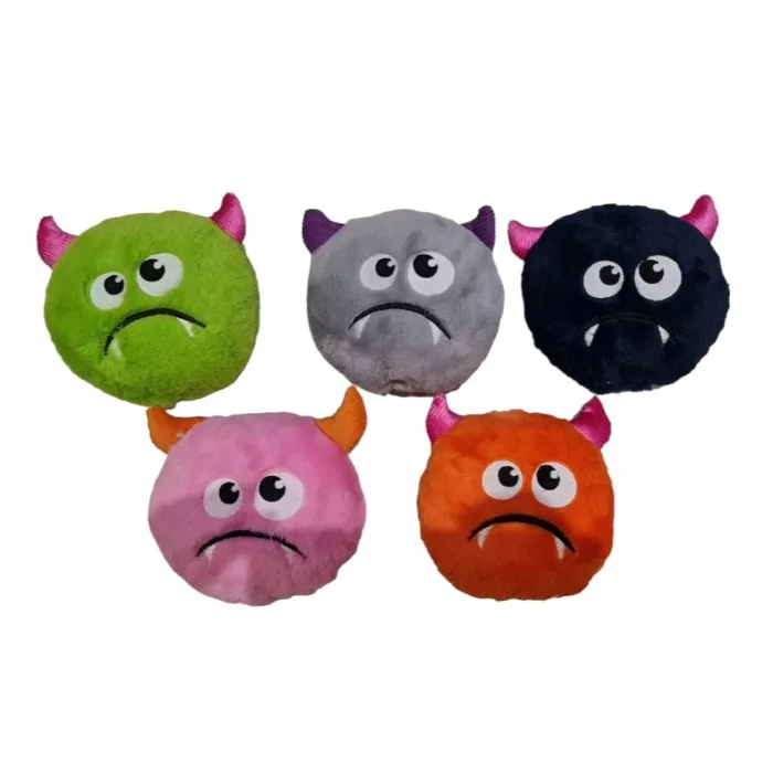 Sesli Peluş Monster Üzgün Köpek Oyuncağı 17 cm Çeşitli Renklerde