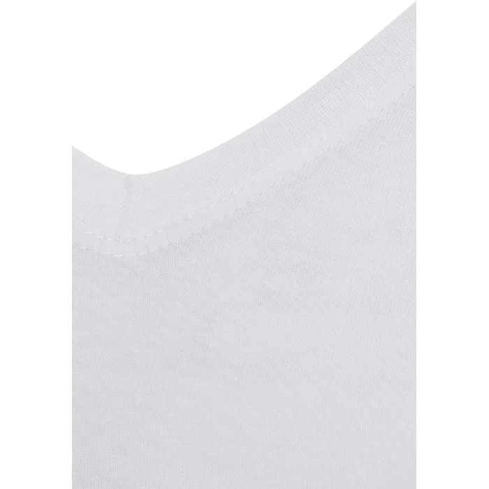 Star 206 Modal Yarım Kol V-Yaka T-Shirt Atlet