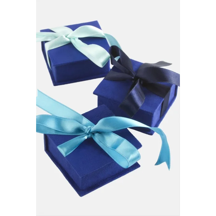 Süet Lüx Set Kolye Kutusu