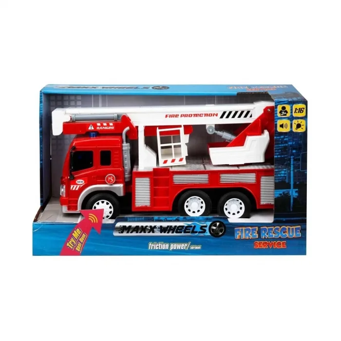 Sunman 1:16 Sesli ve Işıklı İtfaiye Araçları