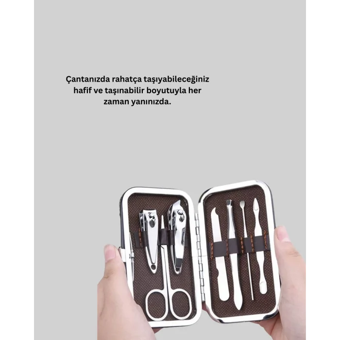 Taşınabilir Çantalı Çok Fonksiyonlu Bakım Seti