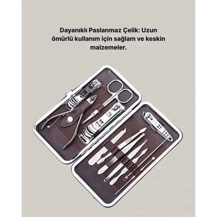 Taşınabilir Çok Fonksiyonlu Kişisel Bakım Seti El ve Ayak İçin