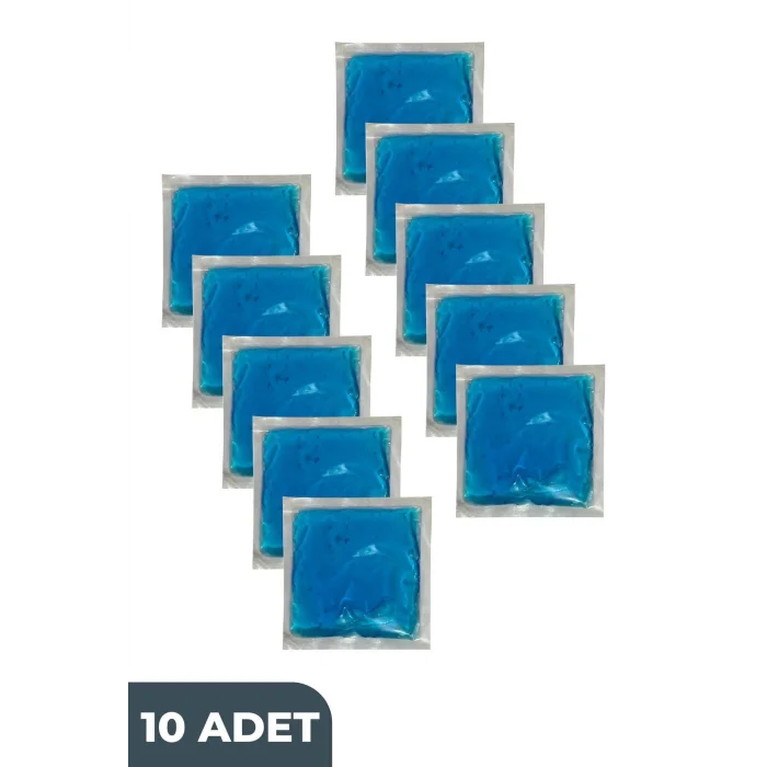 Termojel Soğuk Sıcak Kompres Jel, Ağrı, Şişkinlik, Soğutucu Jel, Isıtıcı Termo Jel 13cmx13cm 10 Adt