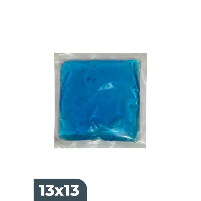 Termojel Soğuk Sıcak Kompres Jel, Ağrı, Şişkinlik, Soğutucu Jel, Isıtıcı Termo Jel 13cmx13cm 10 Adt