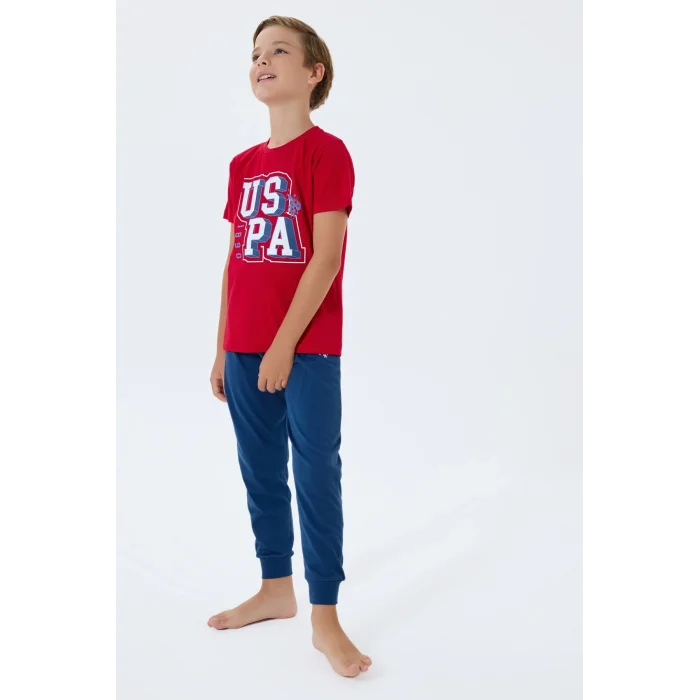 US Polo 2410-G Erkek Garson Pijama Takım