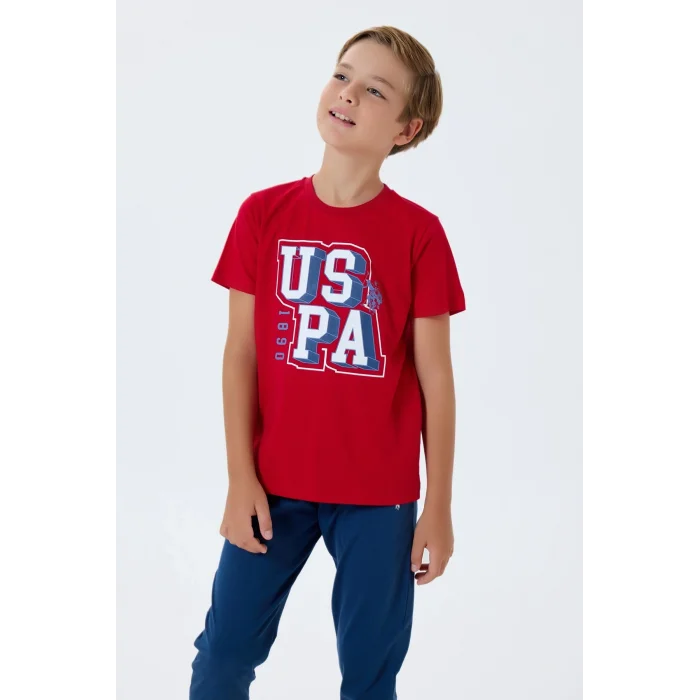 US Polo 2410-G Erkek Garson Pijama Takım