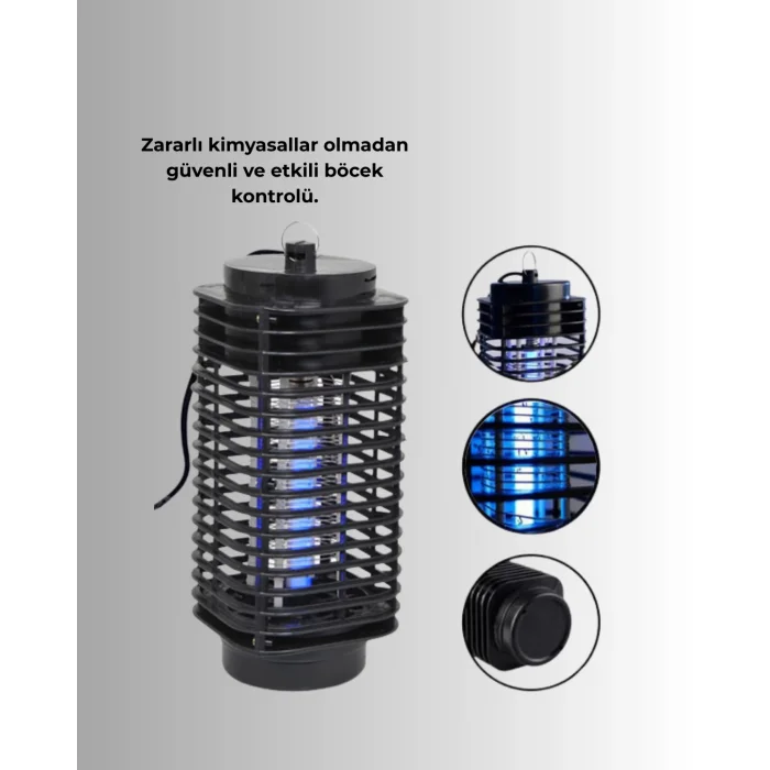 Uzun Ömürlü Elektrikli Sivrisinek Katili – Sessiz Çalışma, Güçlü Performans