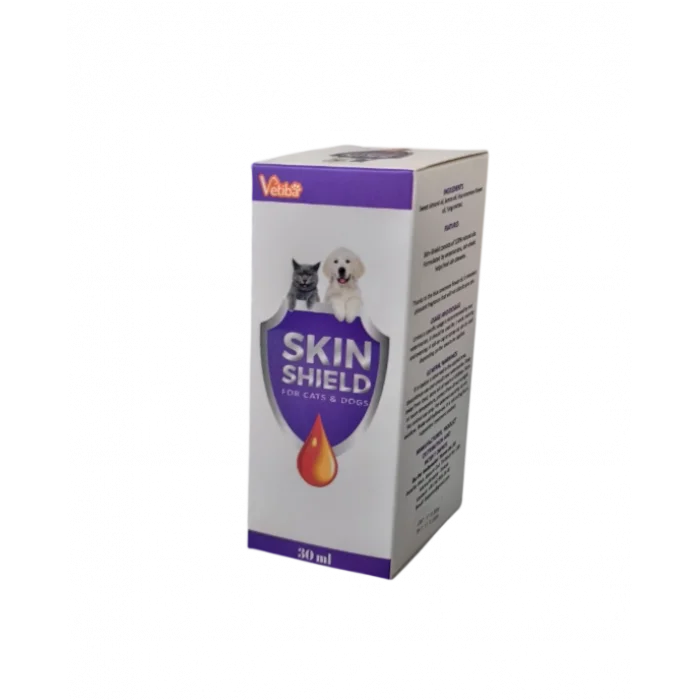 Vetiba Kedi Köpek Tüy Çıkarma Desteği Skin Shield 30 ml