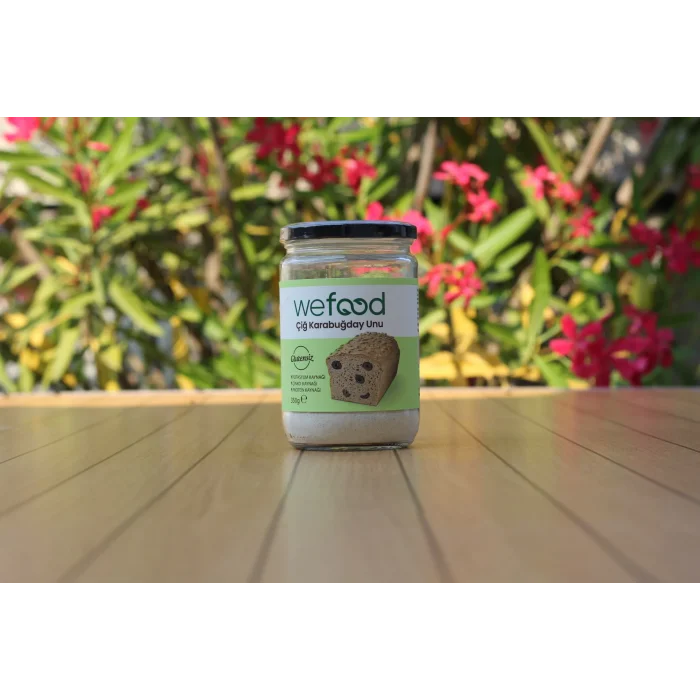 BUĞZ Wefood Çiğ Karabuğday Unu Glutensiz (350 gr)