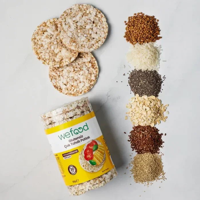 BUĞZ Wefood Çok Tahıllı Patlak (100 gr) 5li Set