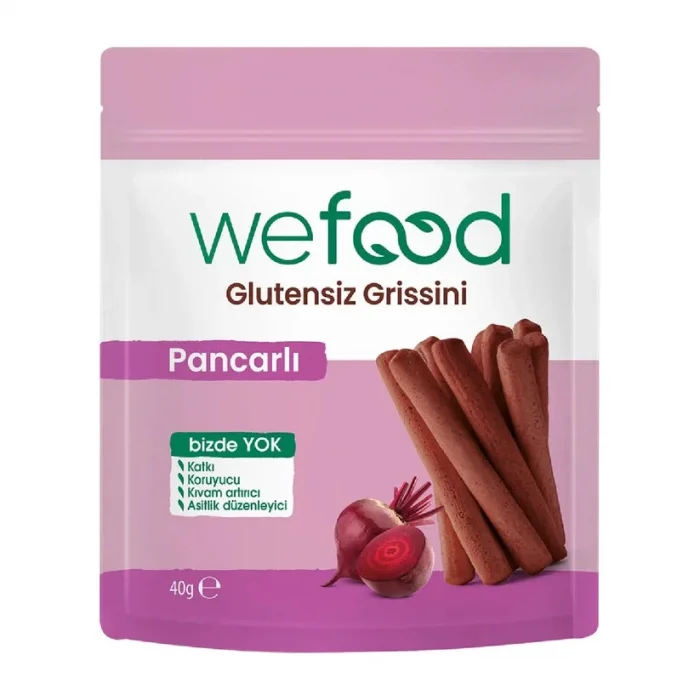 BUĞZ Wefood Glutensiz Grissini Pancarlı 40 Gr