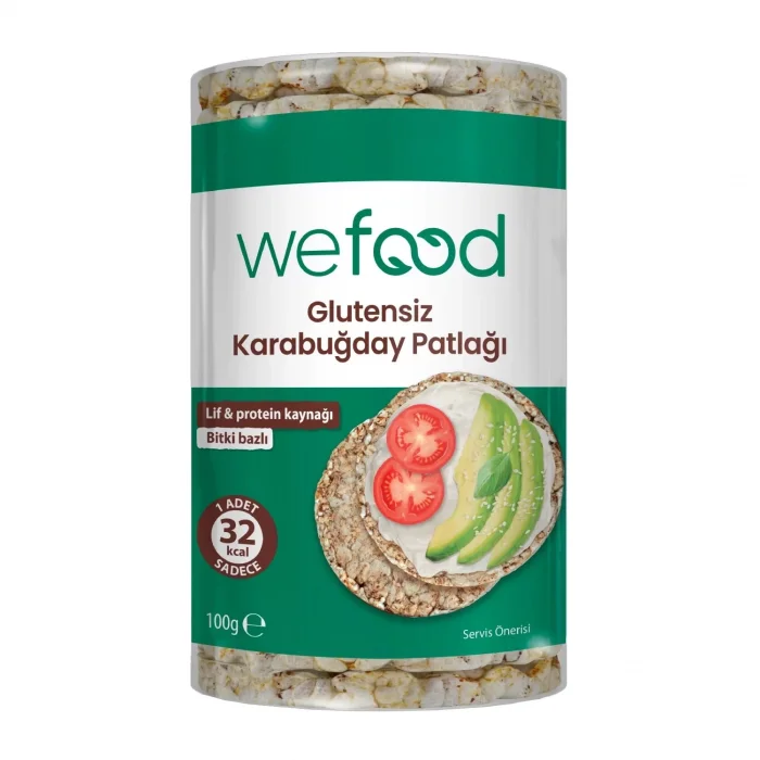 BUĞZ Wefood Karabuğday Patlağı (100 gr)