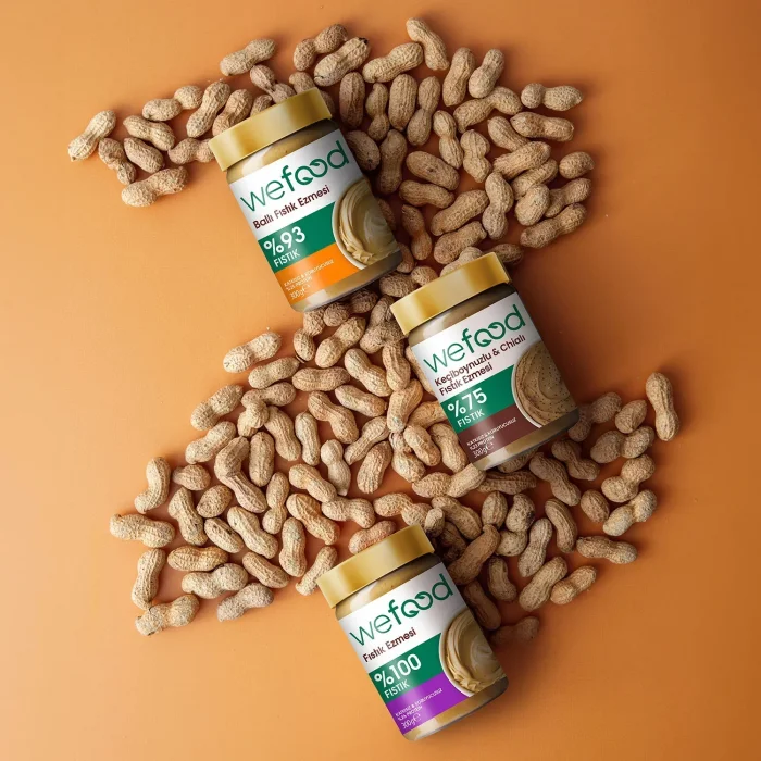 BUĞZ Wefood Keçiboynuzlu & Chialı Fıstık Ezmesi (300 gr)