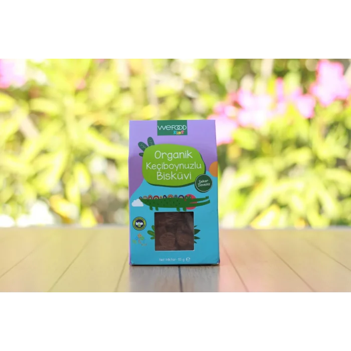 BUĞZ Wefood Kids Organik Keçiboynuzlu Bisküvi (55 gr)