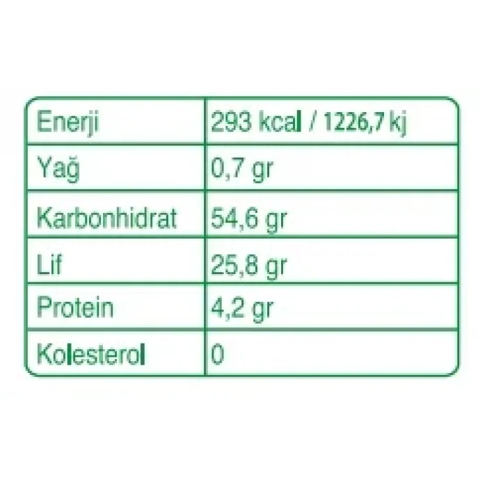 BUĞZ Wefood Organik Glutensiz Keçiboynuzu Unu 320 Gr