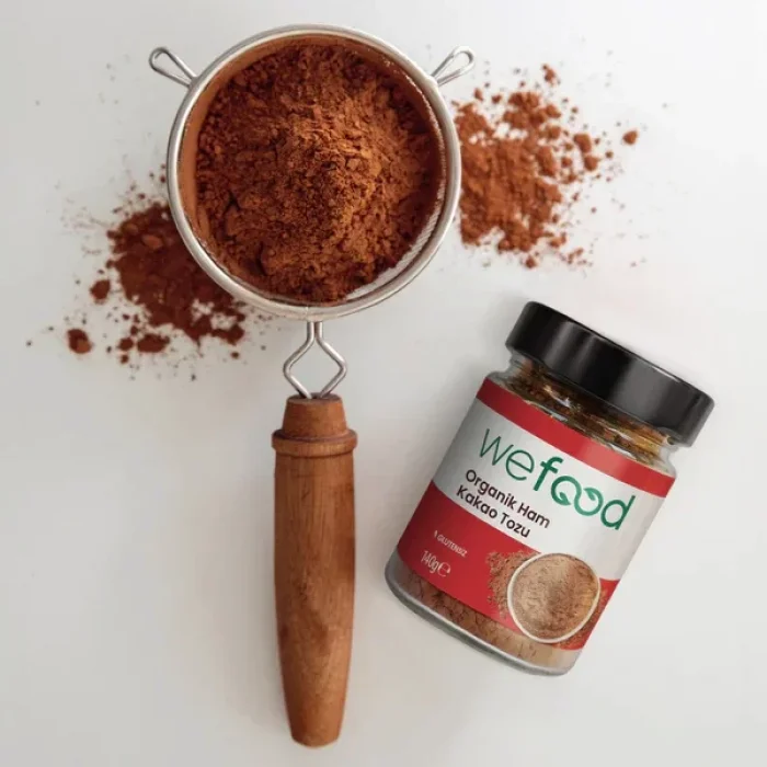 BUĞZ Wefood Organik Hindistan Cevizi Yağı (300 ml) ve Organik Ham Kakao Tozu (140 gr) 2li Set