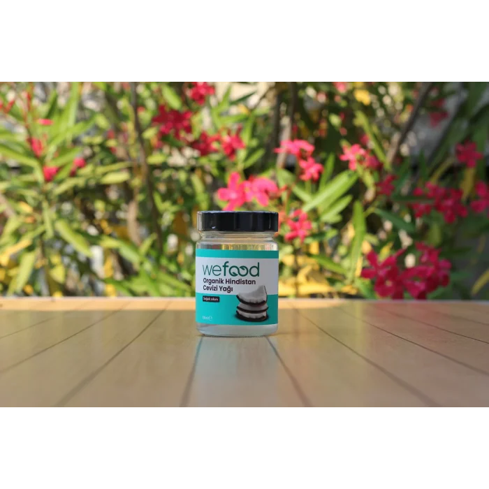 BUĞZ Wefood Organik Hindistan Cevizi Yağı Soğuk Sıkım (300 ml)