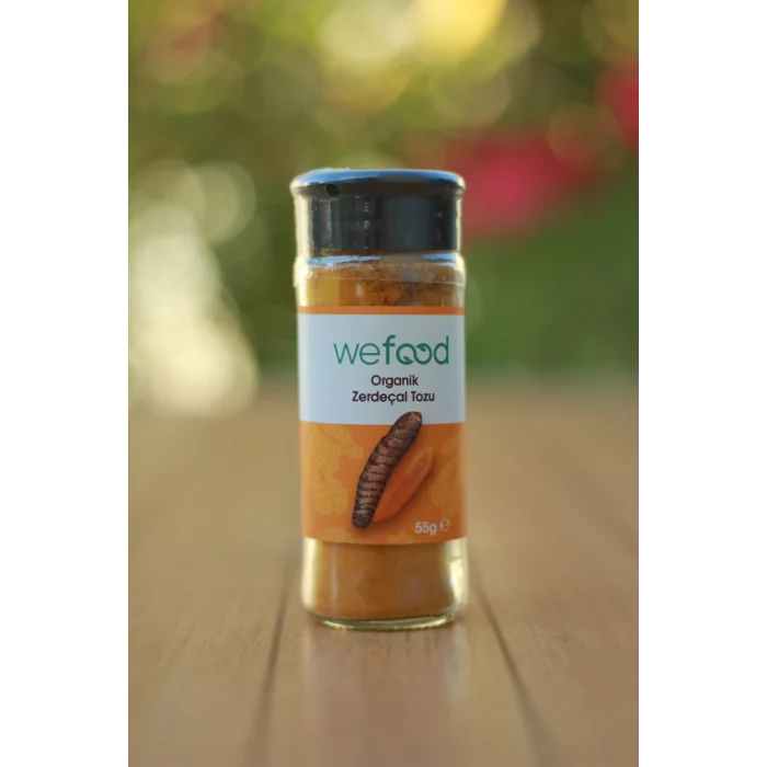 BUĞZ Wefood Organik Zerdeçal Tozu 55 Gr
