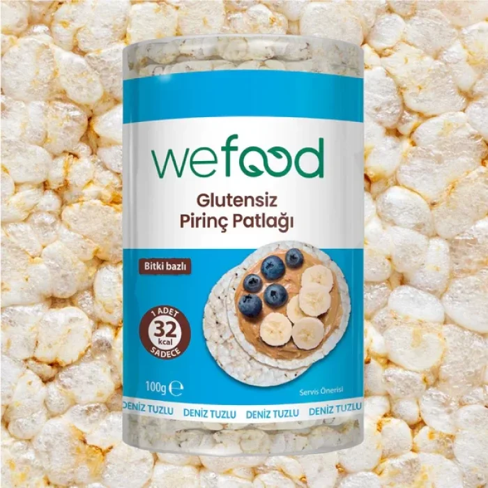 BUĞZ Wefood Pirinç Patlağı (100 gr) 5li Set
