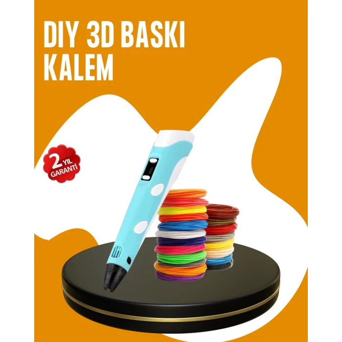 Yaratıcı Çizim ve Modelleme İçin Profesyonel 3D Yazıcı Kalem