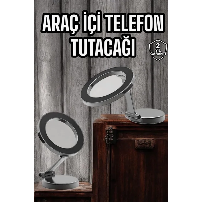 Yeni Nesil Araç İçi Mıknatıslı Telefon Tutacağı Tüm Telefonlara Uyumlu