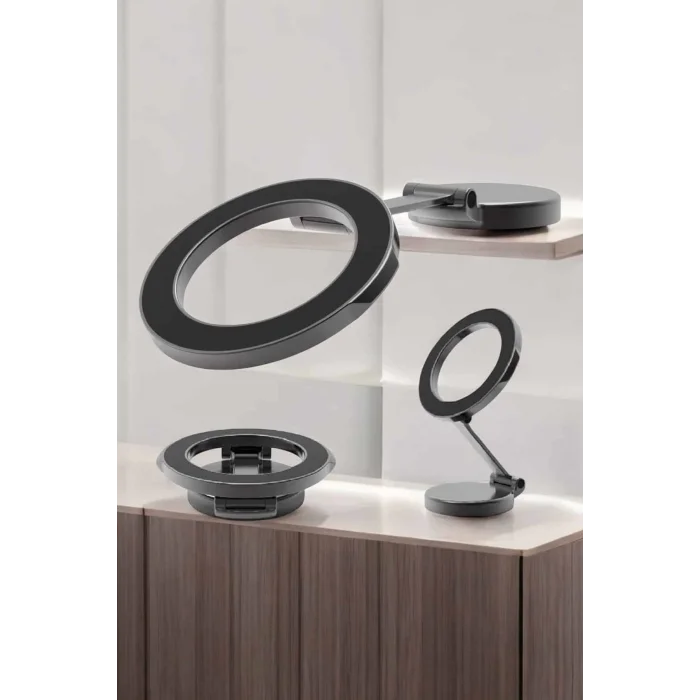 Yeni Nesil Araç İçi Mıknatıslı Telefon Tutacağı Tüm Telefonlara Uyumlu