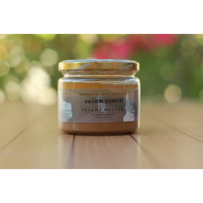 BUĞZ Yerli %100 Susam Ezmesi Glütensiz ve Vegan
